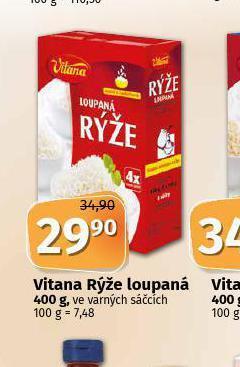 Coop Vitana rýže loupaná nabídka
