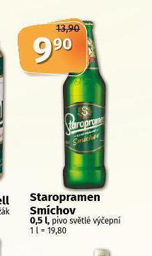 Coop Pivo staropramen smíchov nabídka