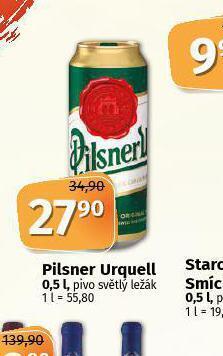 Coop Pivo pilsner urquell nabídka