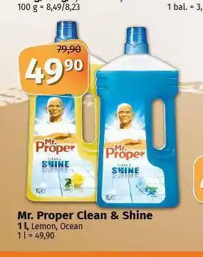 Coop Mr. proper clean & shine nabídka