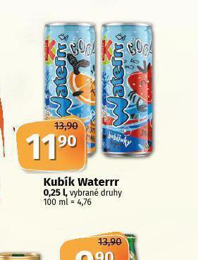 Coop Kubík waterrr nabídka