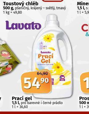 Coop Lavato prací gel nabídka