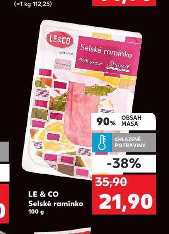 Kaufland Le & co selské ramínko nabídka