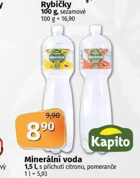 Coop Minerální voda s příchutí nabídka
