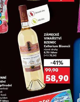 Kaufland Zámecké vinařství bzenec nabídka