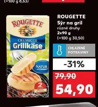 Kaufland Rougette na gril sýr nabídka