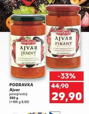 Kaufland Ajvar podravka nabídka