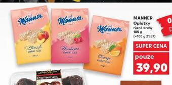 Kaufland Manner oplatky nabídka