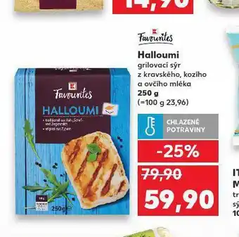 Kaufland Halloumi sýr nabídka