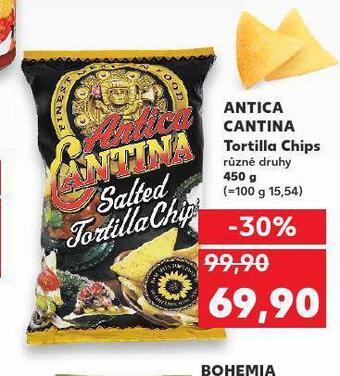 Kaufland Tortilla chips nabídka