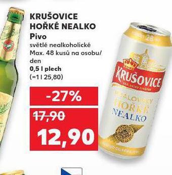 Kaufland Pivo krušovice nabídka