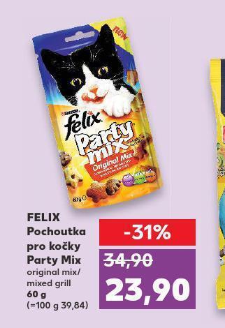 Kaufland Felix pochoutka pro kočky nabídka