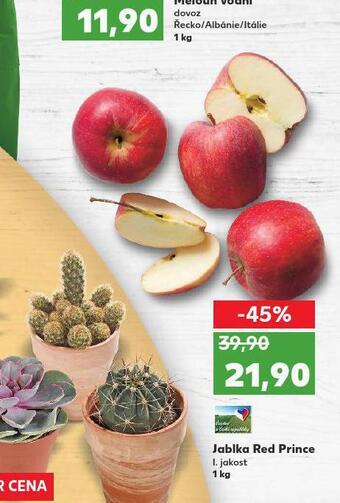 Kaufland Jablka nabídka