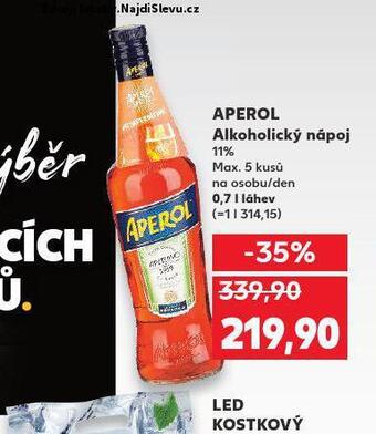 Kaufland Aperol nabídka