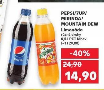 Kaufland Pepsi nabídka