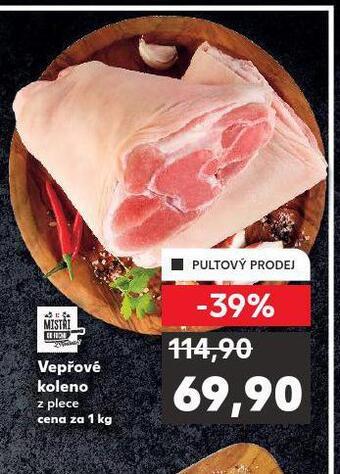 Kaufland Vepřové koleno nabídka