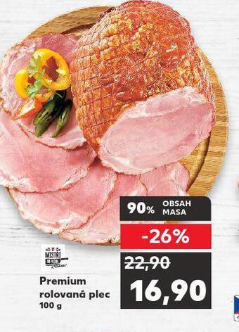 Kaufland Premium rolovaná plec nabídka