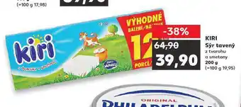 Kaufland Kiri sýr tavený nabídka