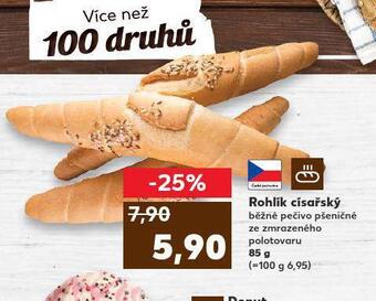 Kaufland Rohlík císařský nabídka