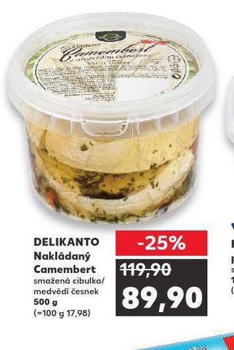 Kaufland Nakládaný camembert nabídka