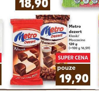 Kaufland Metro dezert nabídka