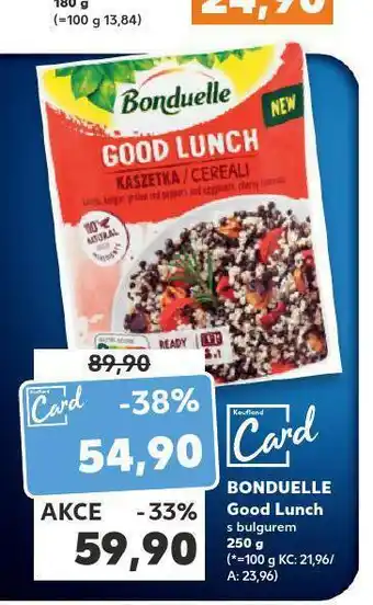 Kaufland Bonduelle good lunch nabídka