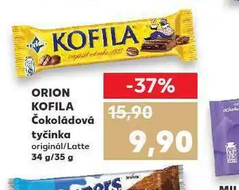 Kaufland Kofila čokoládová tyčinka nabídka