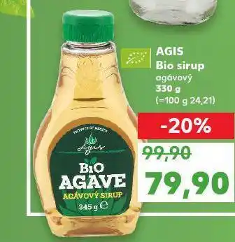 Kaufland Bio agávový sirup nabídka