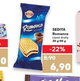 Kaufland Sedita romanca nabídka