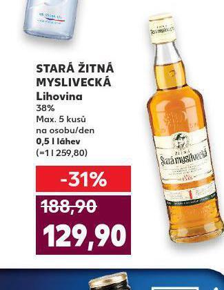 Kaufland Stará žitná myslivecká nabídka