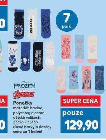 Kaufland Ponožky nabídka