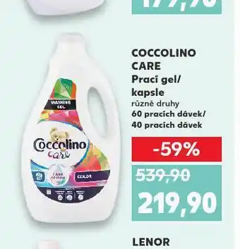 Kaufland Coccolino speciální prací prostředek nabídka