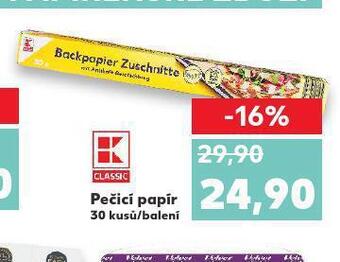 Kaufland Pečicí papír nabídka