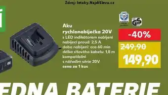 Kaufland Aku rychlonabíječka nabídka