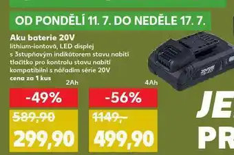 Kaufland Aku baterie nabídka