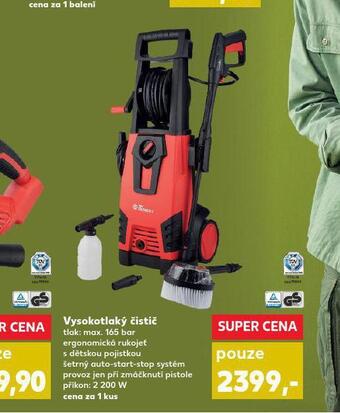 Kaufland Vysokotlaký čistič nabídka