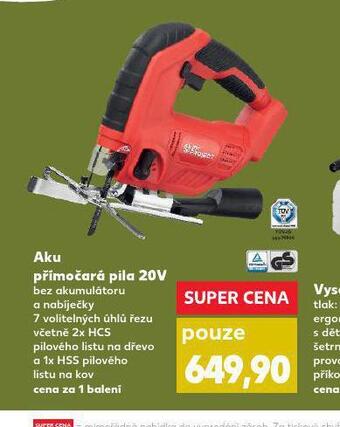 Kaufland Aku přímočará pila nabídka