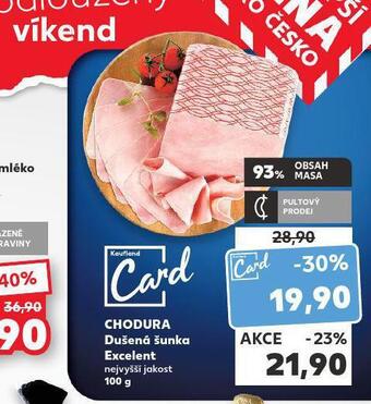 Kaufland Dušená šunka nabídka