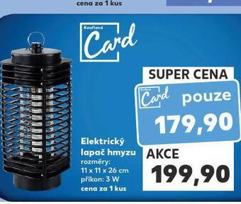 Kaufland Elektrický lapač hmyzu nabídka