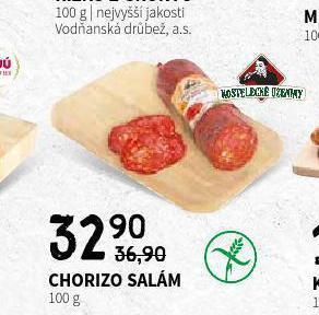Terno Chorizo salám nabídka