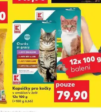 Kaufland Kapsička pro kočky nabídka