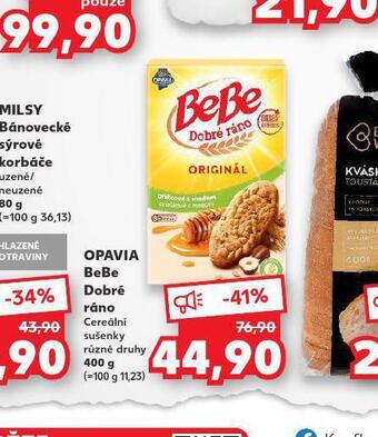 Kaufland Bebe dobré ráno nabídka