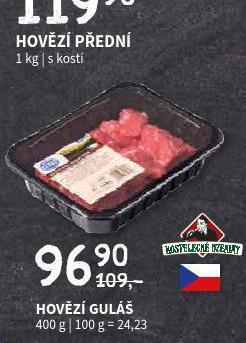 Terno Hovězí guláš nabídka