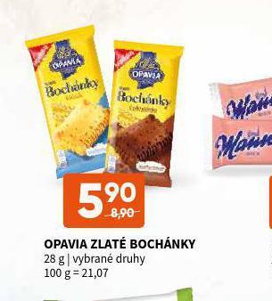 Terno Opavia zlaté bochánky nabídka