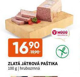 Terno Zlatá játrová paštika nabídka