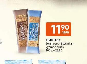 Terno Flapjack ovesná tyčinka nabídka