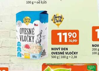 Terno Nový den ovesné vločky nabídka