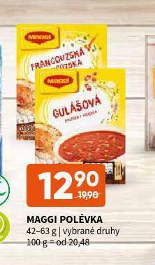 Terno Maggi polévka nabídka