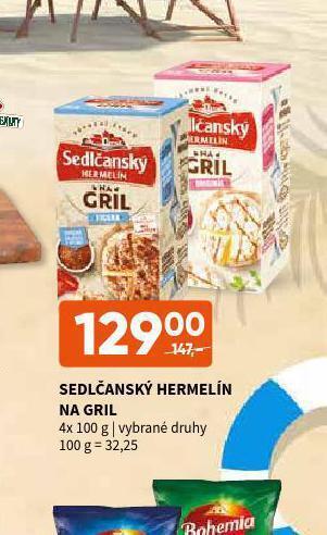 Terno Sedlčanský hermelín na gril nabídka