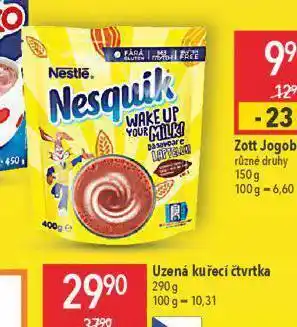Globus Nestlé nesquik nabídka